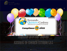 Tablet Screenshot of fernandoquintero.com
